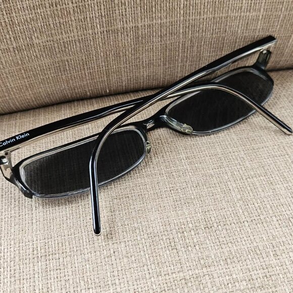 Calvin Klein Women Eyeglasses Frame Half Rim Black Glasses Frame Italy main image 8